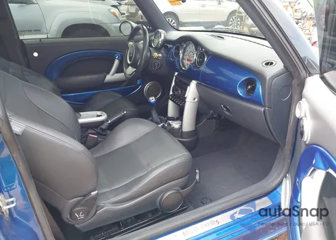 2006 Mini Cooper S z USA, uszkodzony, nr VIN WMWRE33596TL23436